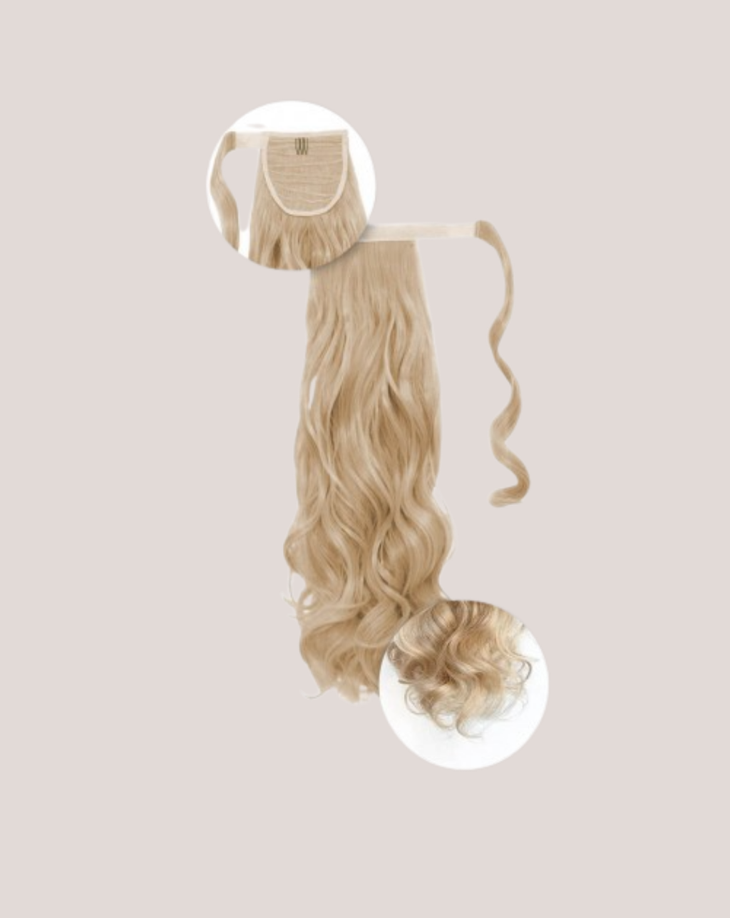 Coada New Style Long Blond Sampanie 012-1