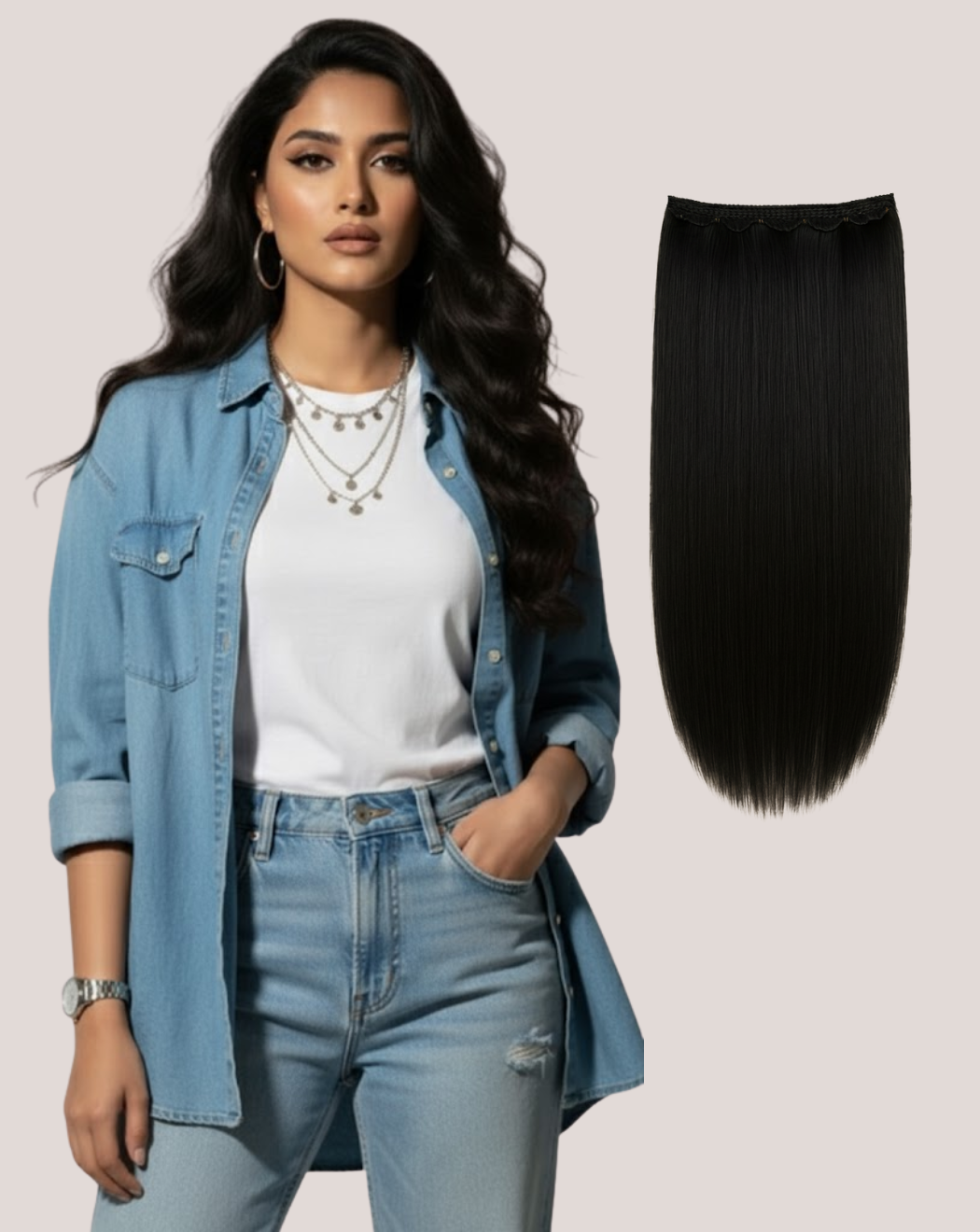 Tresă Best Seller Negru Natural 1B