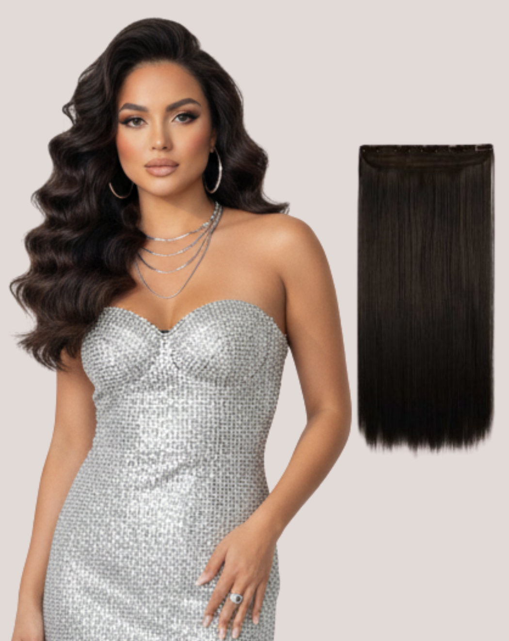 Tresă Lux Negru Natural 1b