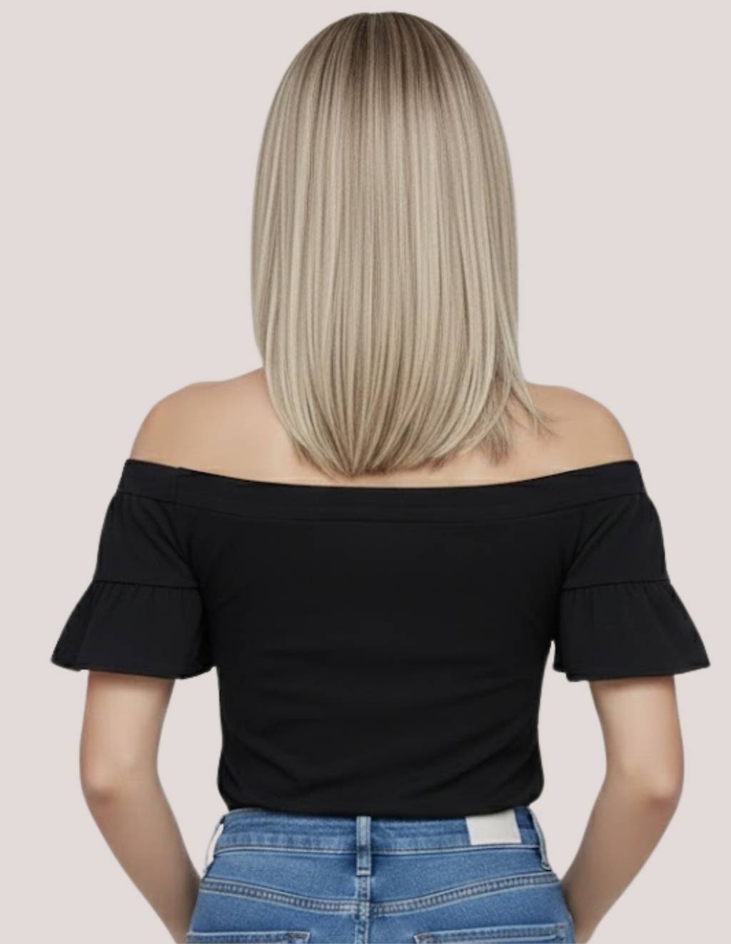 Perucă Păr Natural Olana