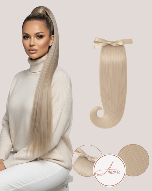Extensii Coadă Amora Blond Cenusiu Pla