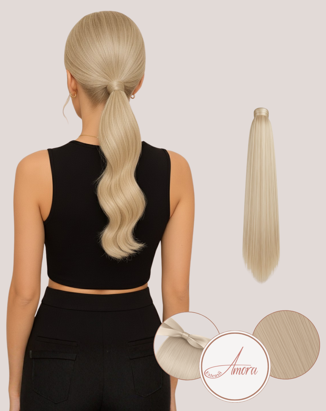 Coadă Best Seller Blond Cenușiu pla