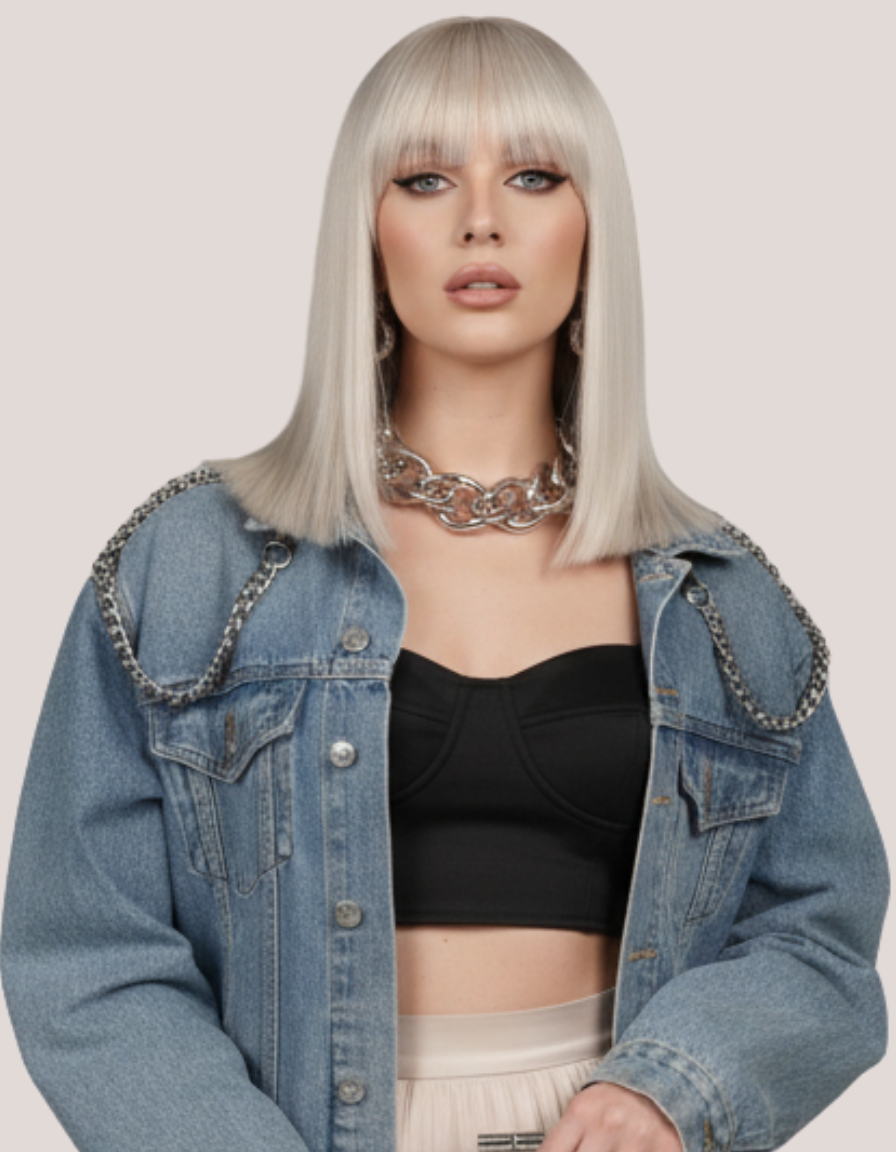 Perucă Păr Natural Sharon