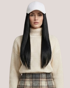 Șapcă Cu Tresă Atașată Negru Natural 1 b