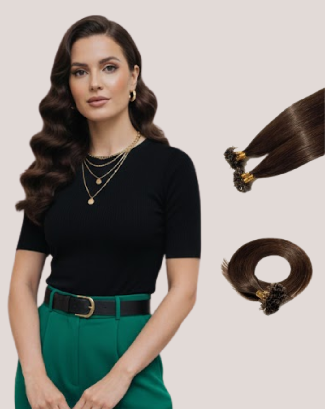 Extensii Cheratină Saten Ciocolatiu 4