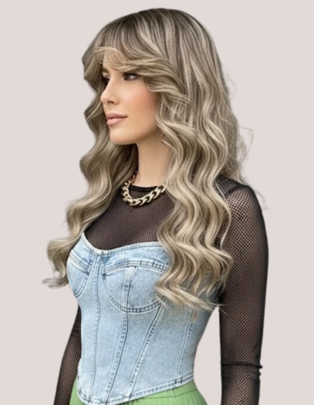 Perucă Păr Natural Zoe