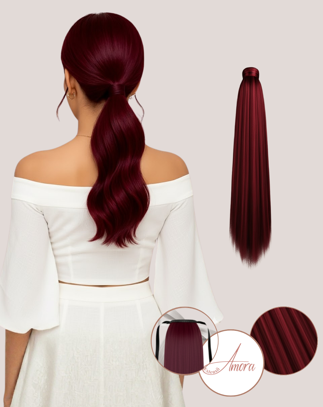 Coadă Best Seller Roșcat Intens BUG