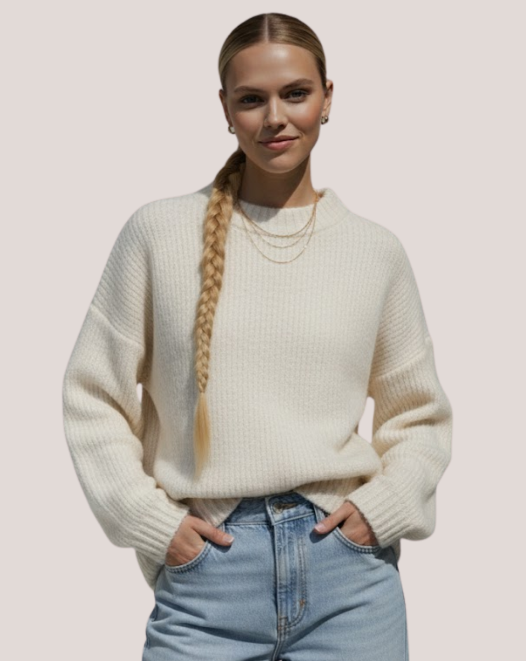 Coada New Style Long Blond Auriu