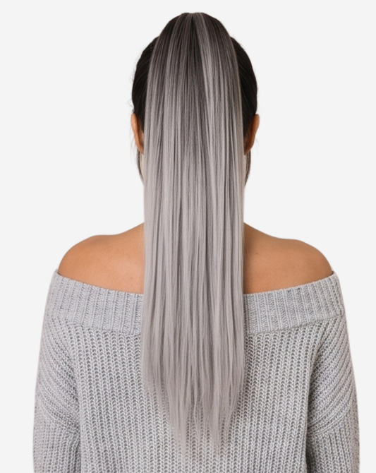 Coadă Best Seller Ombre negru cu Gray