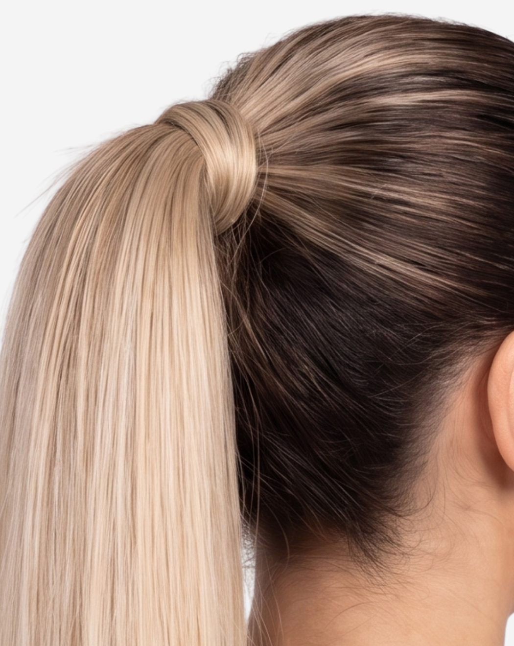 Coadă Best Seller Șaten Închis cu Blond Deschis