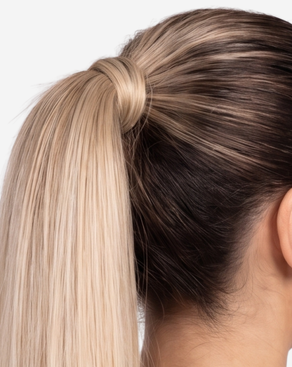 Coadă Best Seller Șaten Închis cu Blond Deschis