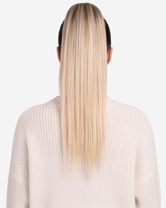 Coadă Best Seller Șaten Închis cu Blond Deschis