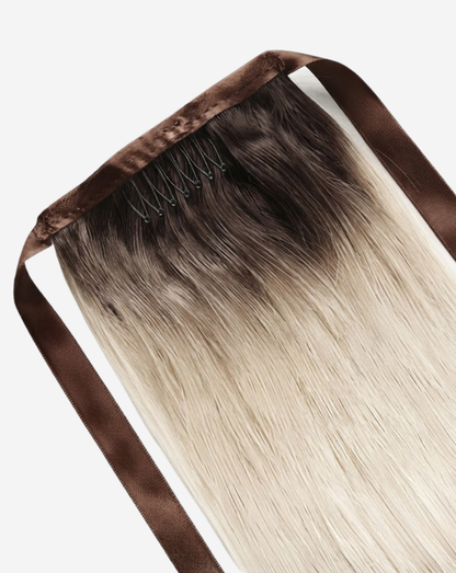 Coadă Best Seller Șaten Închis cu Blond Deschis
