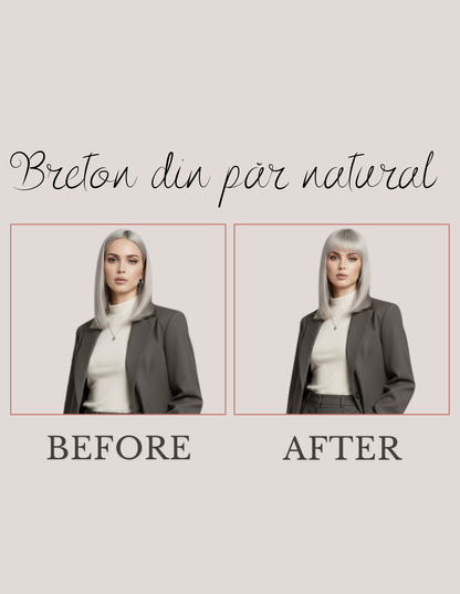 Breton Simplu Blond Cenusiu Pla