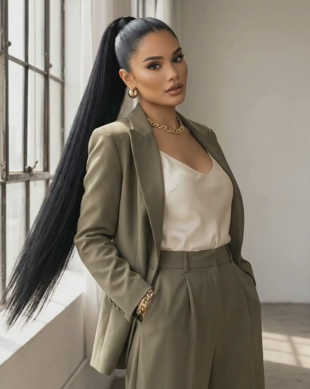 Extensii Coadă Amora Negru Intens 1