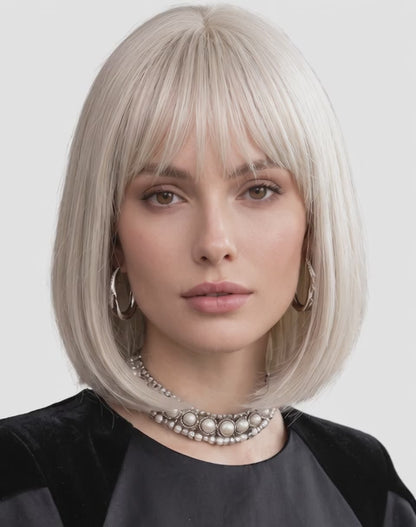 Perucă Best Seller Kalinda Blond Cenusiu