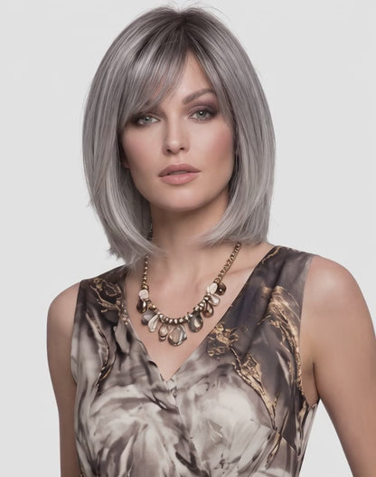 Perucă Best Seller Phoebe Ombre Negru -Gray