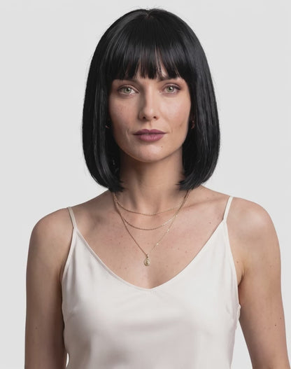 Perucă Best Seller Chyou Negru Intens