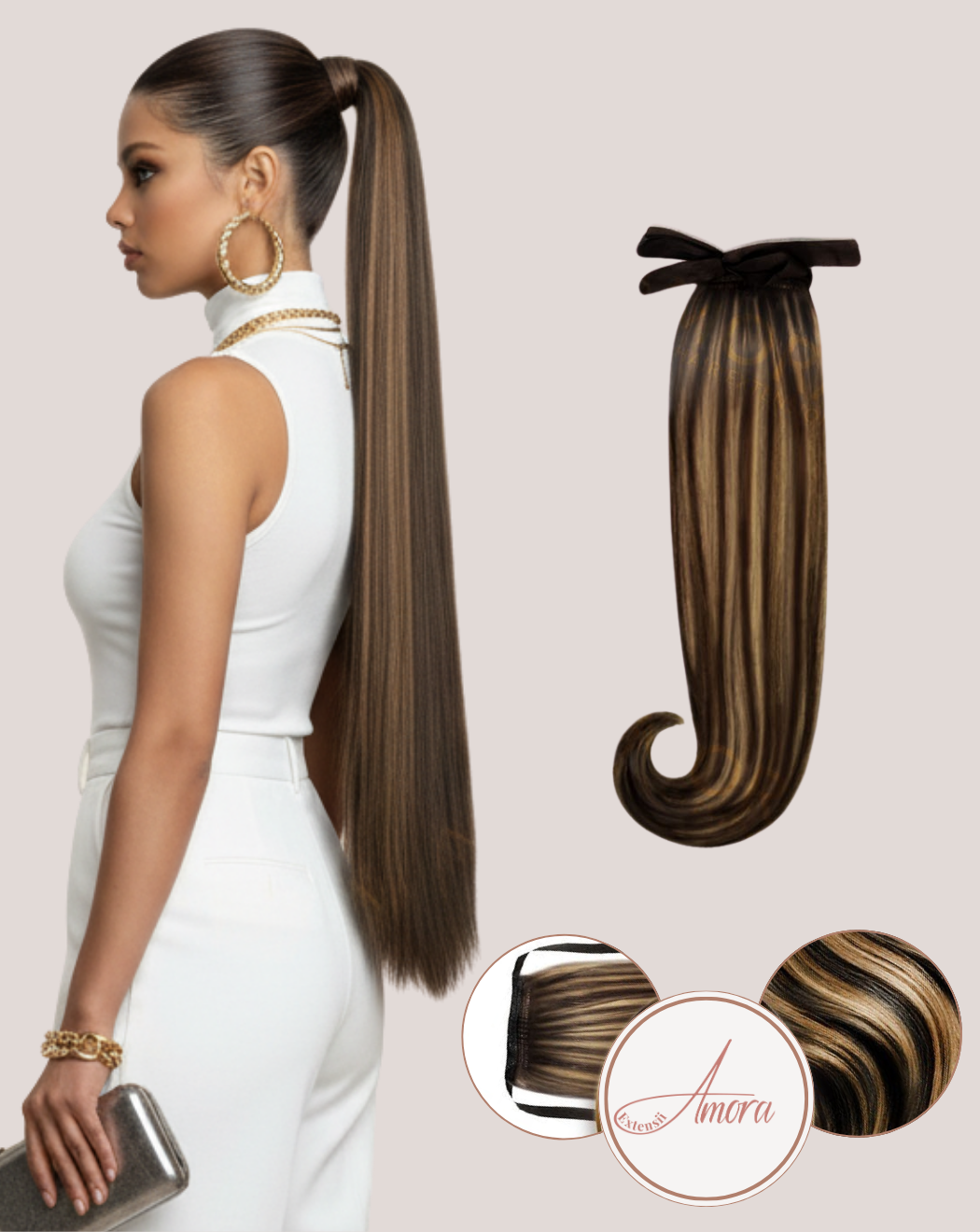 Coadă MegaVolum Balayage Sunshine Lovers 1-10