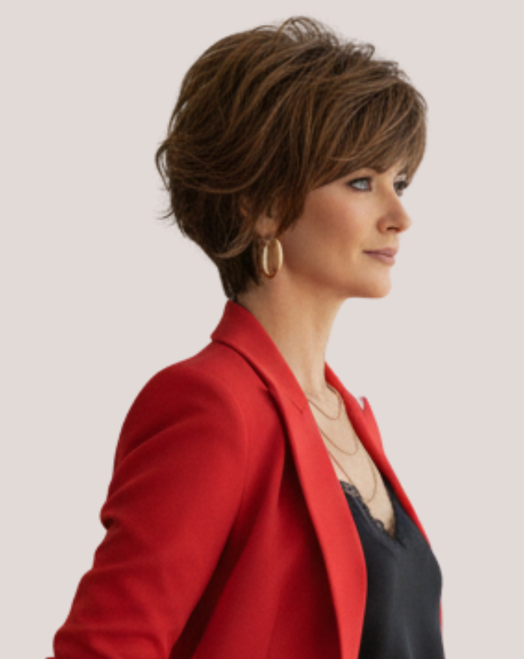 Perucă Păr Natural Sys